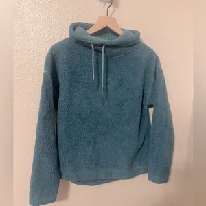 Champion Teal Cowl Neck Women's Fleece